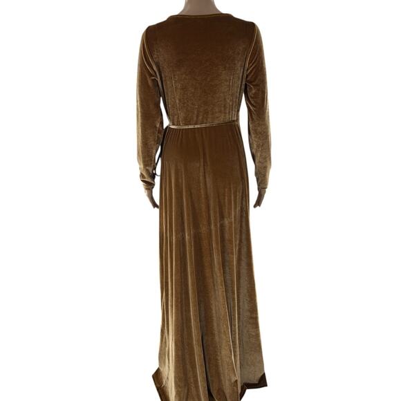Baltic Born Gold Wrap Dress - Picture 9 of 12